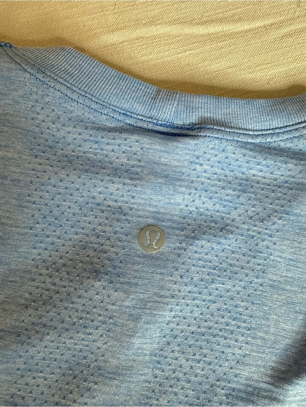 lululemon athletica Light Blue Crew Sweatshirt